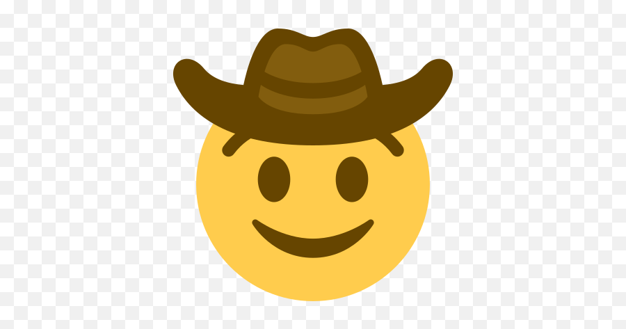 Cowboy Emoji Meaning With Pictures - Cowboy Hat Emoji Transparent,Cowboy Emoji
