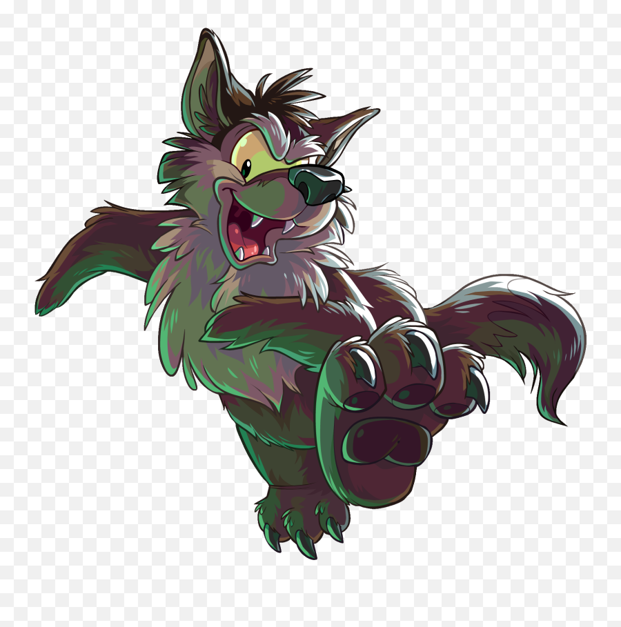 Werewolf - Club Penguin Werewolf Emoji,Club Penguin Halloween Party 2015 Emoticon