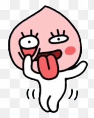 Peachu201d Stickers Set For Telegram Emoji,Kakaotalk Apeach Emoticons