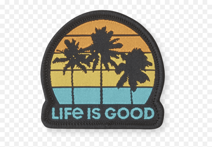 Sale Get Away Palms Positive Patch - Palm Trees Vsco Stickers Emoji,Emojis To Be Used With Blank Canvas