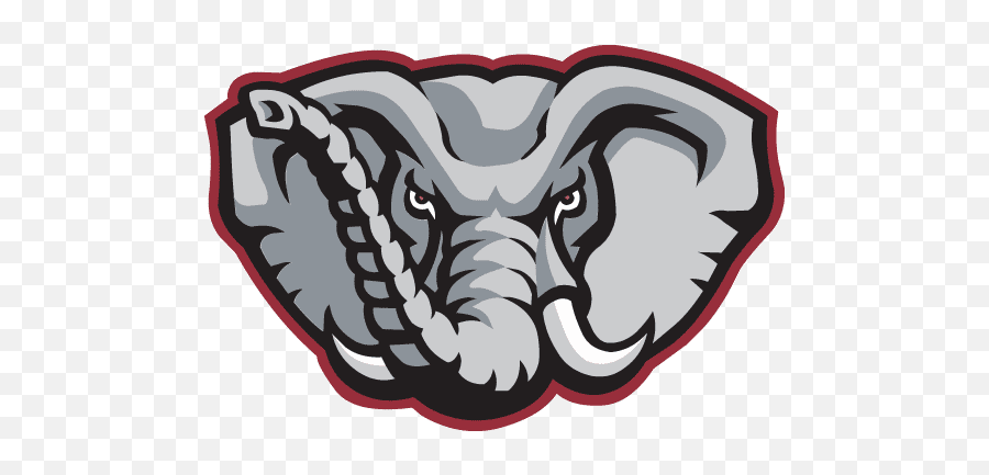 Alabama Elephant Transparent - Mascot University Of Alabama Logo Emoji,Alabama Emoji
