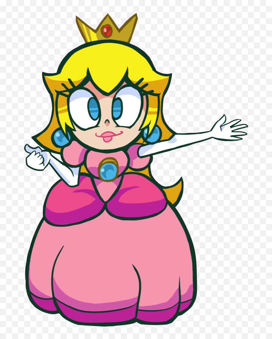 Ms Word Clipart - Princess Peach Dancing Gif Transparent Princess Peach Dancing Gif Emoji,Peach Emoji Png