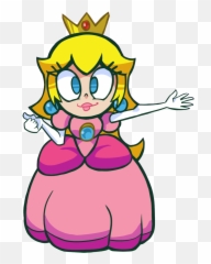 Ms Word Clipart - Princess Peach Dancing Gif Transparent Princess Peach Dancing Gif Emoji,Peach Emoji Png