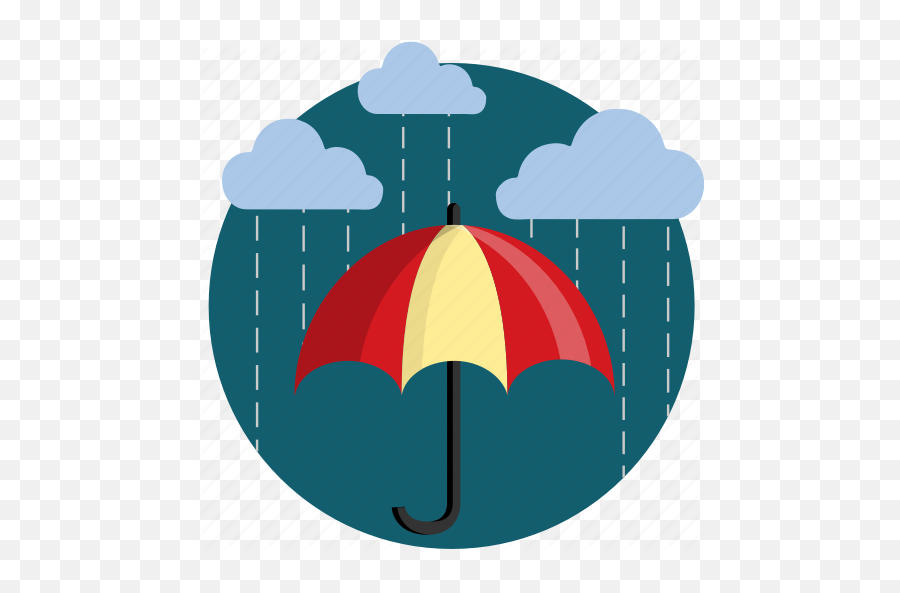 Cloud Clouds Cover Protect Rain Shade Umbrella Icon - Download On Iconfinder Emoji,Guess The Emoji Umbrella And Sun