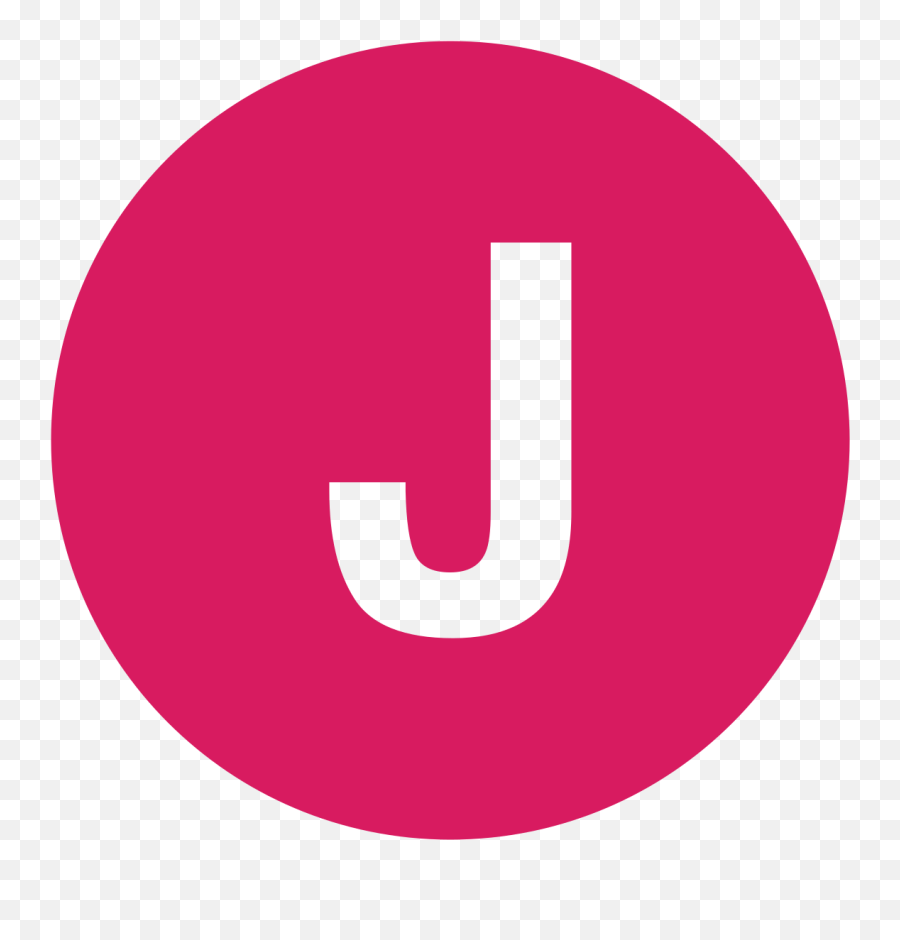 Eo Circle Pink Letter - J Letter Pink Emoji,Pink And Broun Emojis