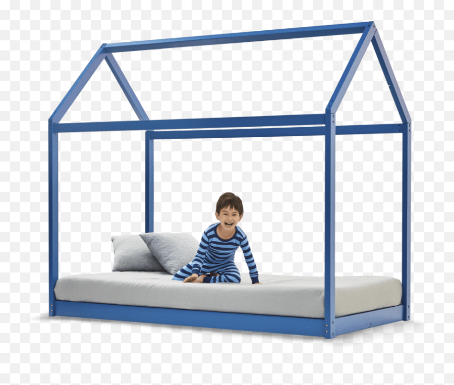 House Bed - Black House Bed Frame Kids Emoji,Stuffing Down Emotions With Lovey