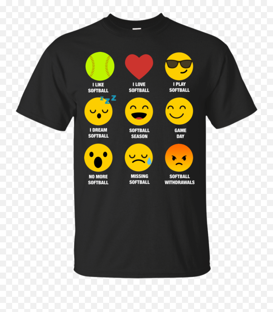 I Love Softball Emoji Emoticon Team - Ninjutsu Touch Me And Your First Lesson,Softball Emoticon