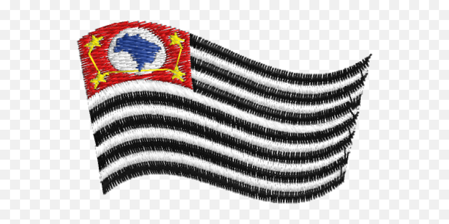 Matriz De Bordado Bandeira Do Estado De - Bendera Sao Paulo Emoji,Emoticon Bandeira Do Brasil