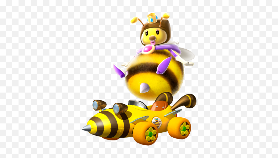 Queen Bee - Mario Kart 7 Wiki Guide Ign Mario Kart 7 Bee Emoji,Mario Kart Squid Emoticon