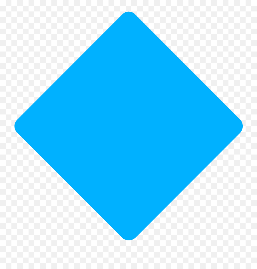 Large Blue Diamond Emoji - Download For Free U2013 Iconduck Small Blue Diamond Emoji,Yellow And Blue Emojis