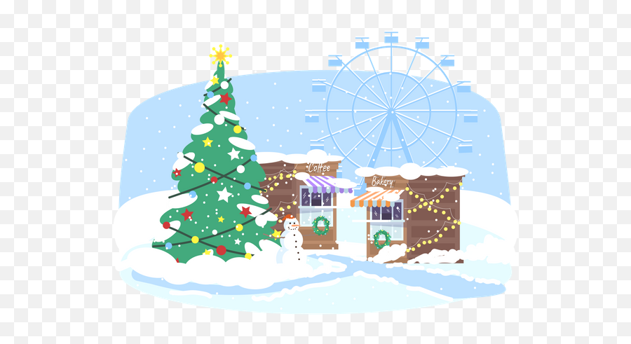 Face Illustrations Images U0026 Vectors - Royalty Free Christmas Street Cartoon Emoji,How To Make Christmas Tree Emoticons On Facebook