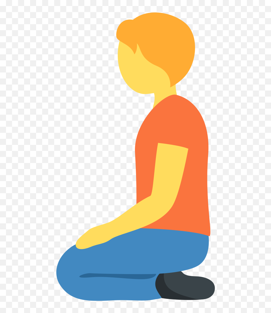 Person Kneeling Emoji - Una Persona Arrodillada,Celebrity Dancing Emojis