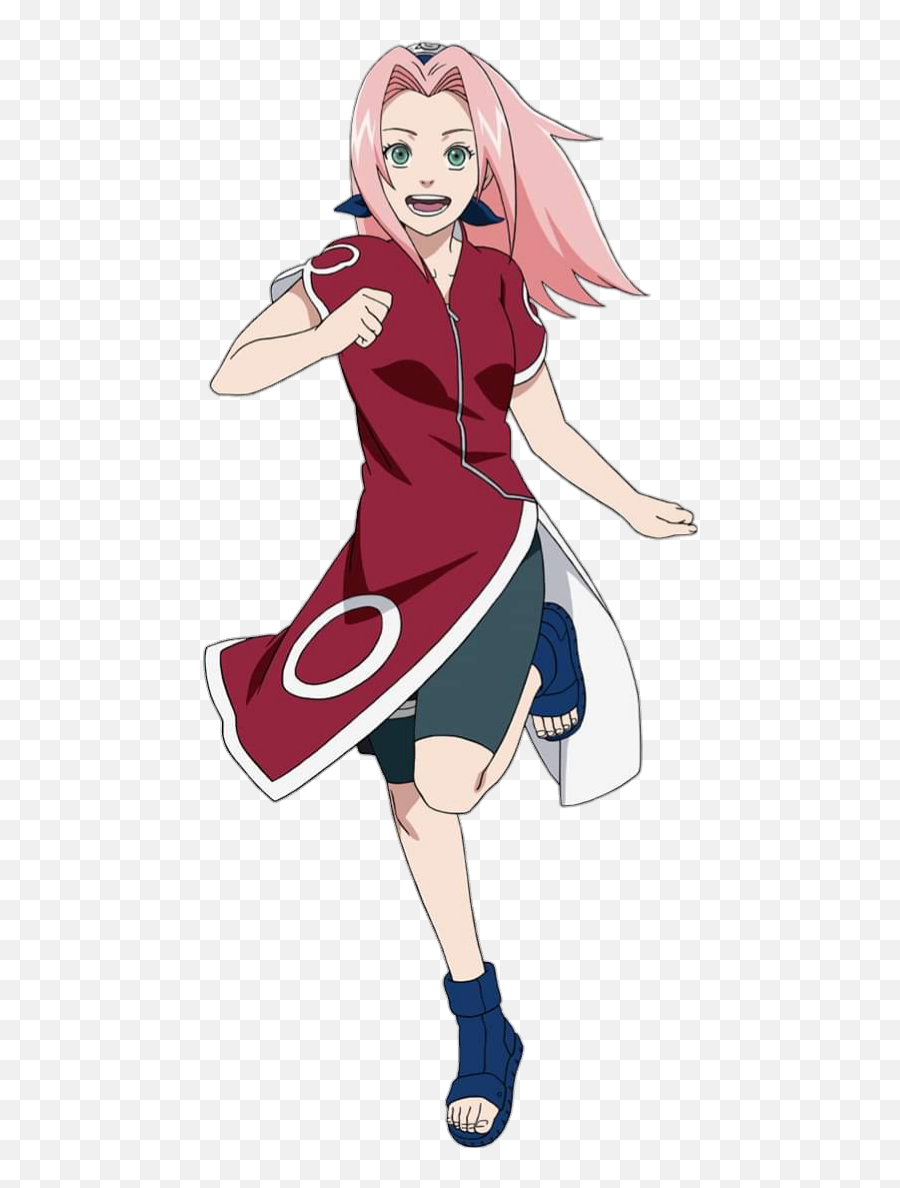 Sakura Sakuraharuno Sakurauchiha - Sakura On Naruto White Background Emoji,Haruno Sakura Emojis