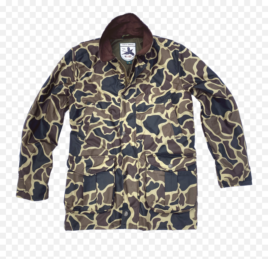 Wingmaster Duck Camo Field Jacket - Over Under Wingmaster Jacket Emoji,Camo Print Your Emotion