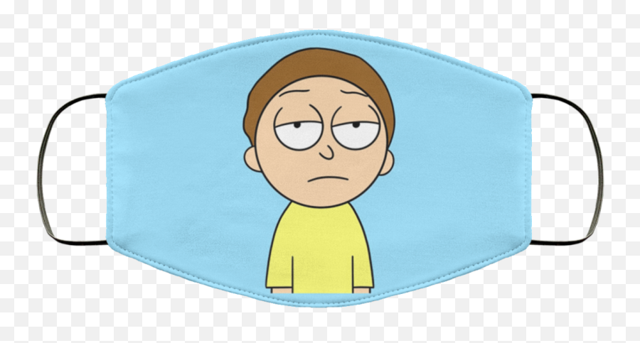 Rick And Morty Face Mask Emoji,Rick And Morty Personal Space Emoticon