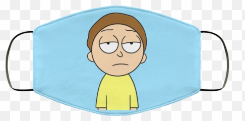 Rick And Morty Face Mask Emoji,Rick And Morty Personal Space Emoticon