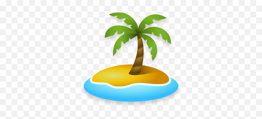 Island Emoji,Ios Island Emoji Png