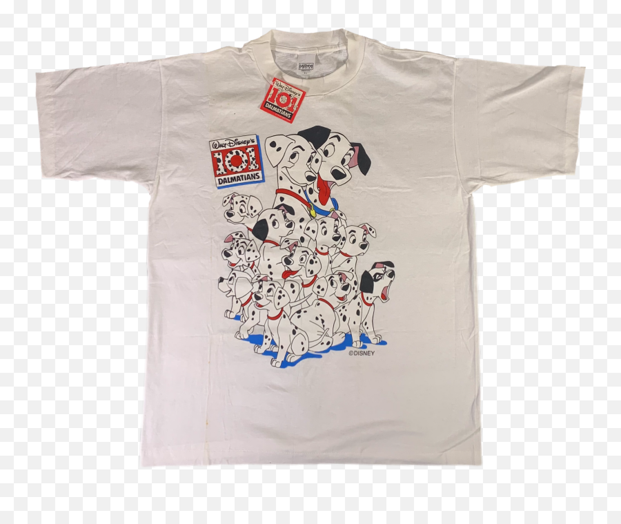 Disney Femme 101 Dalmatians Retro Poster T - Shirt Fantaisie Emoji,Vetements Emojis