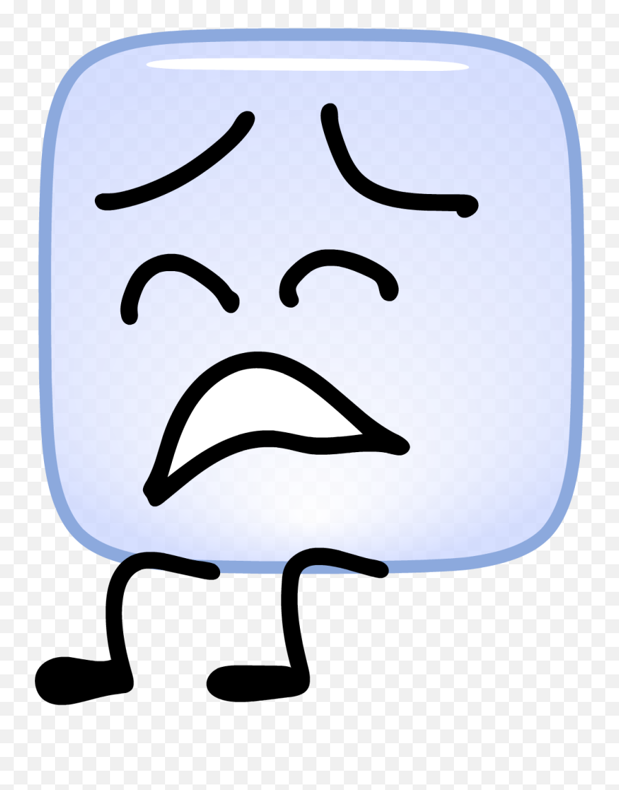 Ice Cube Bfb - Bfb Ice Cube Png Full Size Png Download Emoji,Facebook Emoticons Ice Cube
