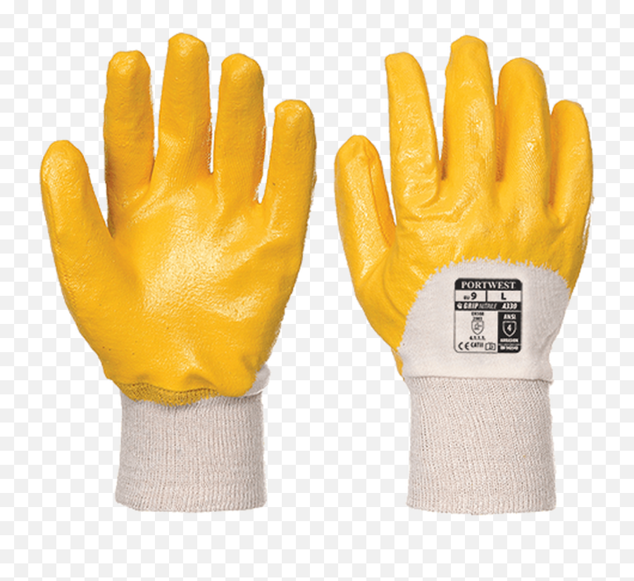 Portwest A330 Nitrile Light Knitwrist Glove - Sar Eldiven Emoji,Emoji Hat And Gloves