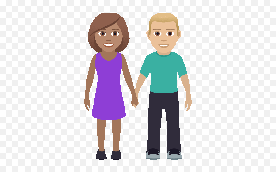 Holding Hands Joypixels Sticker - Holding Hands Joypixels Emoji,Stand Emoji Woman