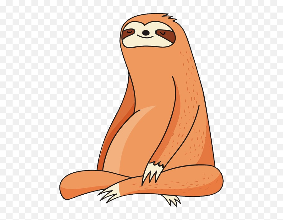 Sloth Png - Q Transparent Cartoon Jingfm Sloth Png Clipart Emoji,Sloth Emoji Android