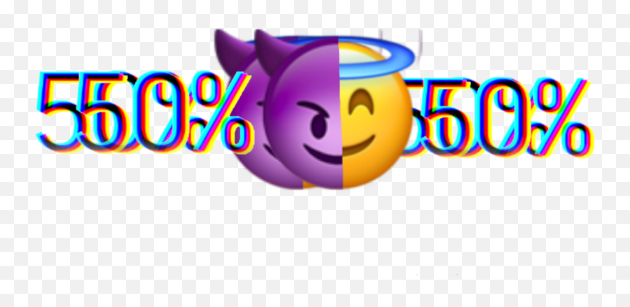 Angel Devil Sticker - Happy Emoji,Two Angels Two Devils Emoji