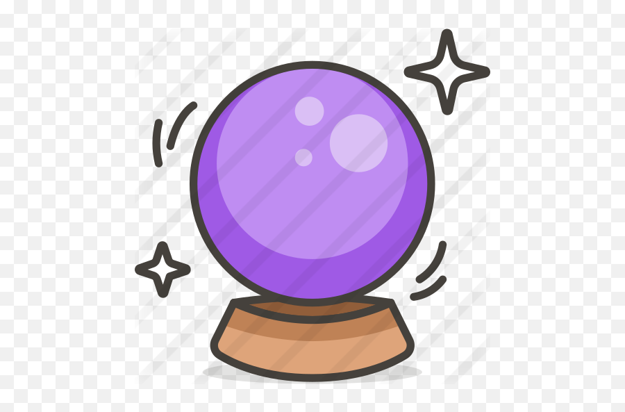 Crystal Ball - Crystal Ball Icon Png Emoji,Fortune Teller Emoji
