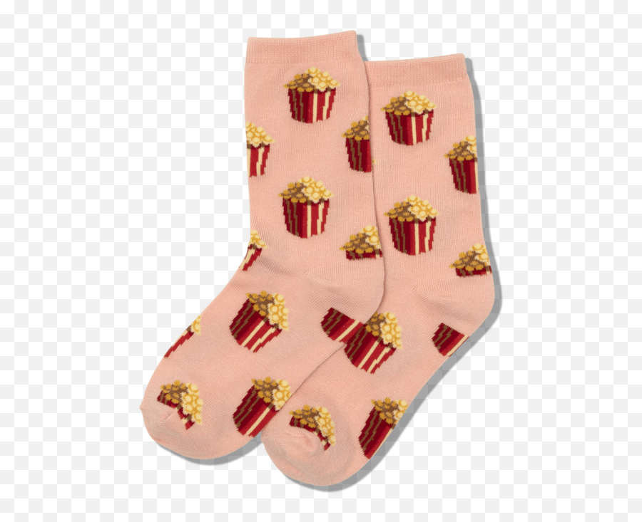 Kids Popcorn Crew Socks - Girly Emoji,Rue 21 Emoji Socks