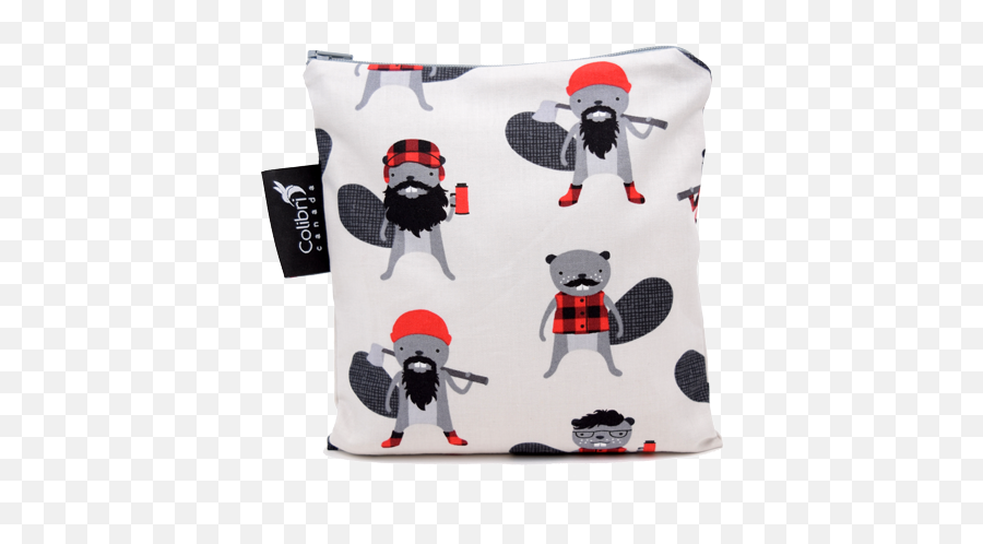 Snack Options U2013 Cutekidstuffcom - Lumberjack Beaver Fabric Emoji,Ghost Emoji Pillows