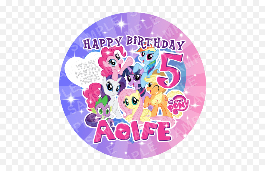 My Little Pony - Little Pony Edible Cake Emoji,Mlp Emojis