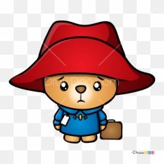 How To Draw Kawai Paddington Paddington - Costume Hat Emoji,Kawai Emotions Lineart