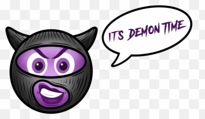 Demontime - Demontime Emoji,Demon Emoji