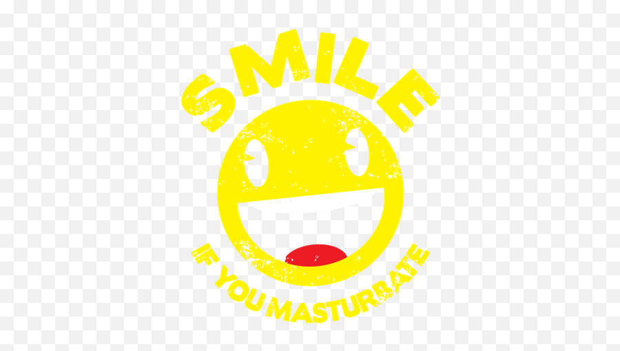 Smile If Masturbate Ememetees Pop - Culture Tshirts And More Happy Emoji,Emoticon Gm