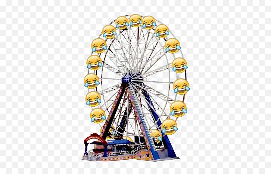 Emojismilecry Whatsapp Stickers - Faller Gmbh Ferris Wheel Emoji,Ferris Wheel Emoji