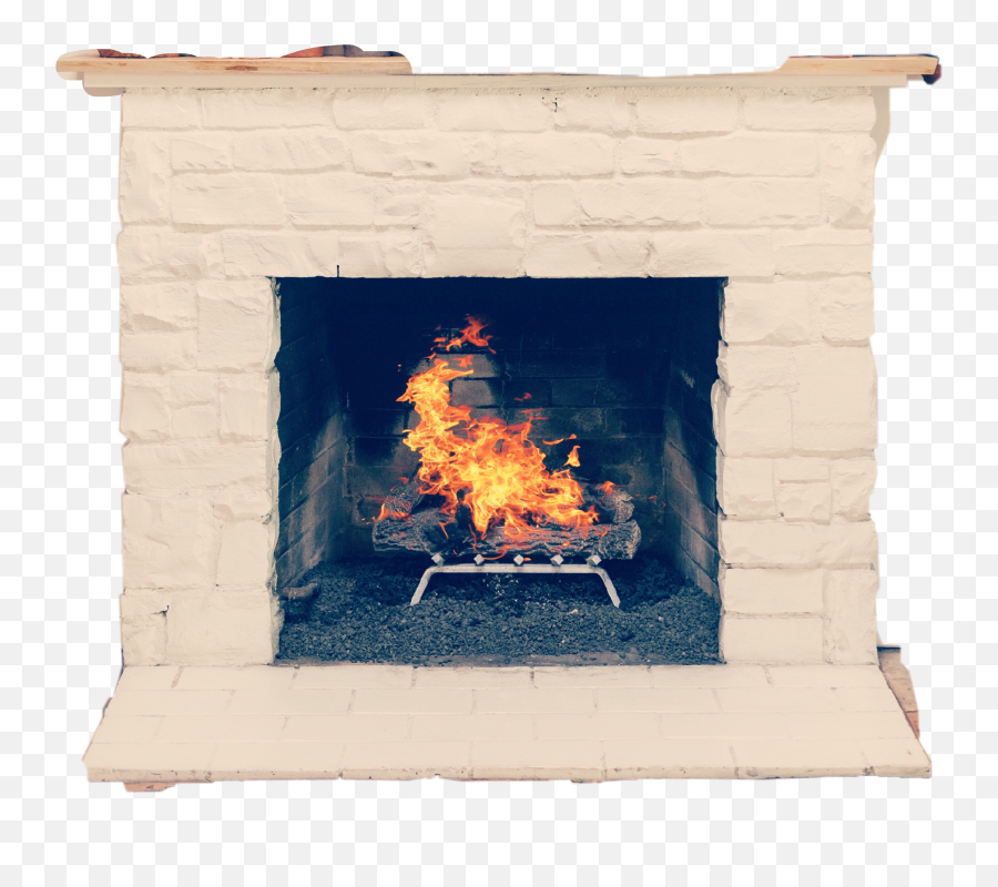 Fireplace Sticker - Vertical Emoji,Fireplace Emoji