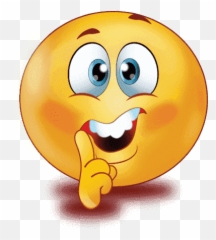 Thinking Emoji Transparent Background - Emoji Thinking No Background,Think Emoji