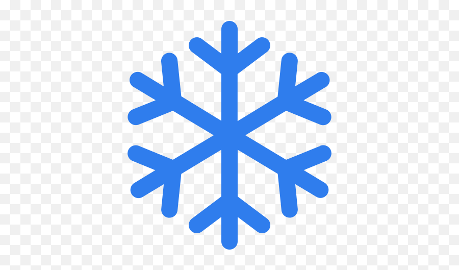 Snowflake Snow Cold Holiday Winter - Snowflake Icon Emoji,Snowflake Outline Emoticon