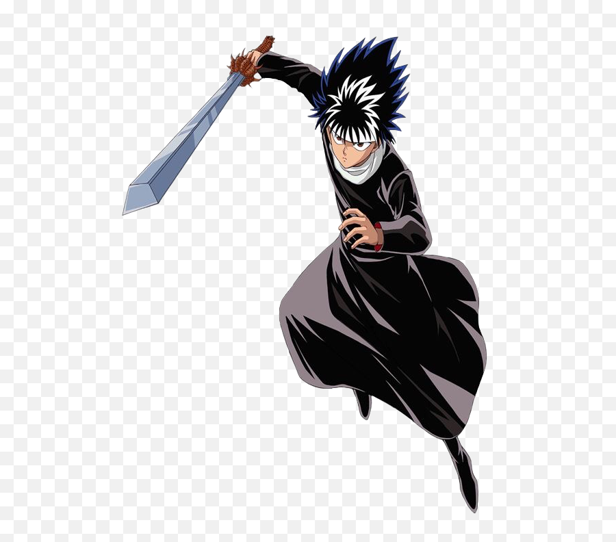 Yuyuhakusho Hiei Demon 90sanime Anime - Hiei Sword Emoji,Yu Yu Hakusho Emojis