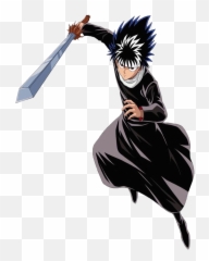 Yuyuhakusho Hiei Demon 90sanime Anime - Hiei Sword Emoji,Yu Yu Hakusho Emojis