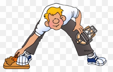 Umpire Black And White - For Running Emoji,Umpire Emoticon