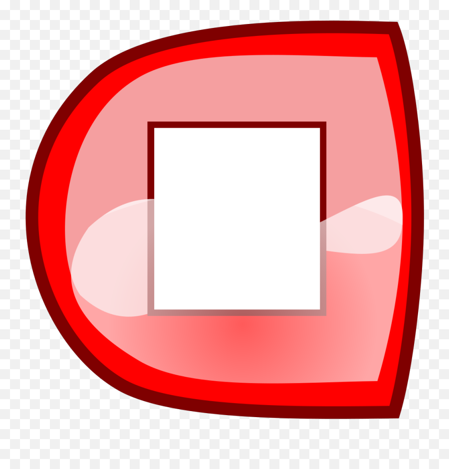 Red Stop Button Png Svg Clip Art For Web - Download Clip Vertical Emoji,List Of Pepsi Emojis