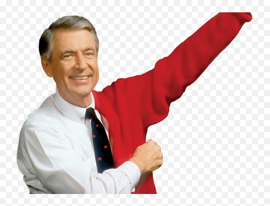 The Advice Mister Rogers Longtime - Transparent Fred Rogers Png Emoji,Mr Rogers Emotion Song