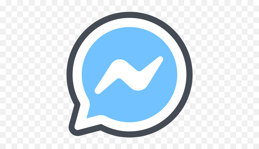 Facebook Messenger Icon In Pastel Style - Pastel Messenger Icon Aesthetic Blue Emoji,How To Get Rid Of Emojis On Facebook And Messenger