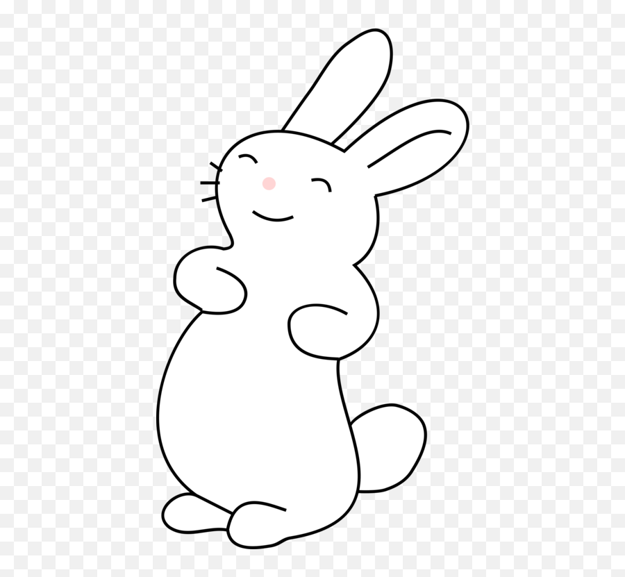 Emotionartrabits And Hares Png Clipart - Royalty Free Svg White Rabbit Cartoon Png Emoji,Emotion Image Cartoon Color