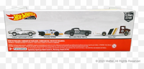 Hot Wheels 2020 Walmart Premium Sets - Hot Wheels Diorama 2020 Porsche Emoji,Etype Emoticon Loved Eyes