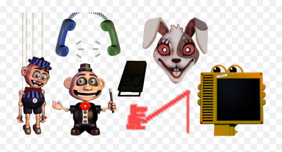 Vanny Fnaf Fivenightsatfreddys Sticker - Fictional Character Emoji,Fivenightsatfreddys My Emojis