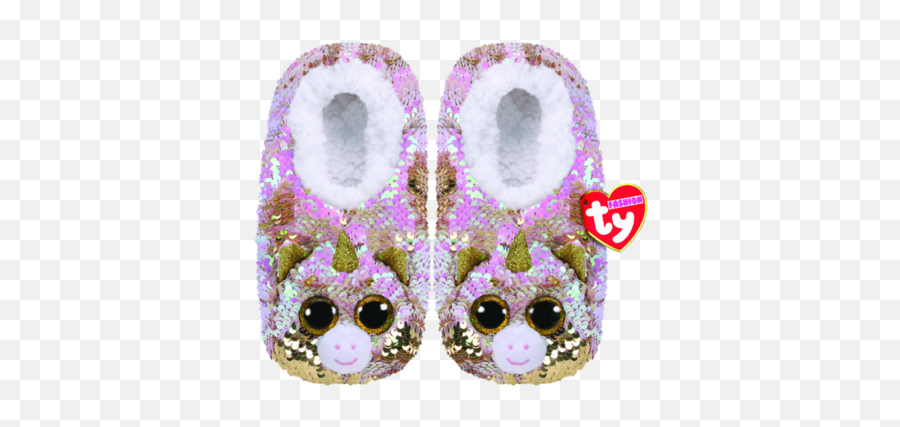 Beanie Babies - Ty Sock Slipper Emoji,Emoji Slipper Socks
