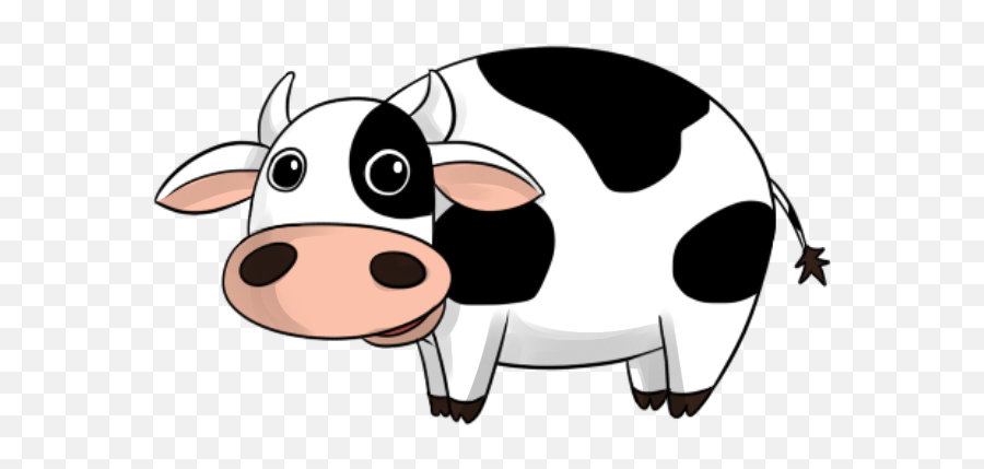Cow Printable Clipart - Clipart Suggest Cow Cartoon Free Emoji,Cute Little Cow Emoticon