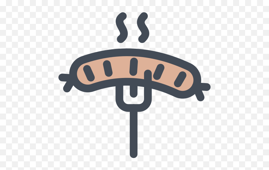 Food Sausage Barbecue Free Icon Of Food Set 3 Icons Emoji,Emoticons Bbq